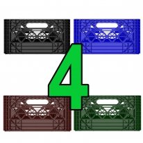 Mini S-Crate - 4 Pack