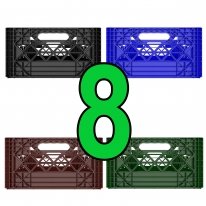 Mini S-Crate - 8 Pack