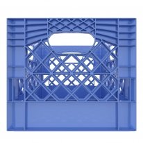 Blue Square Milk Crate