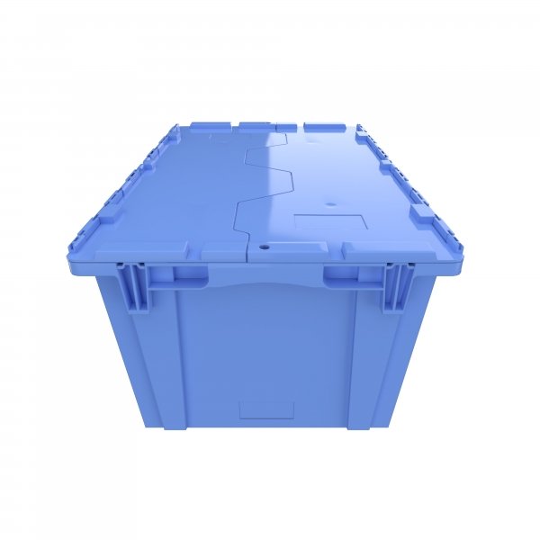 Heavy-Duty XL ATTACHED LID TOTE – PALLET OF 100